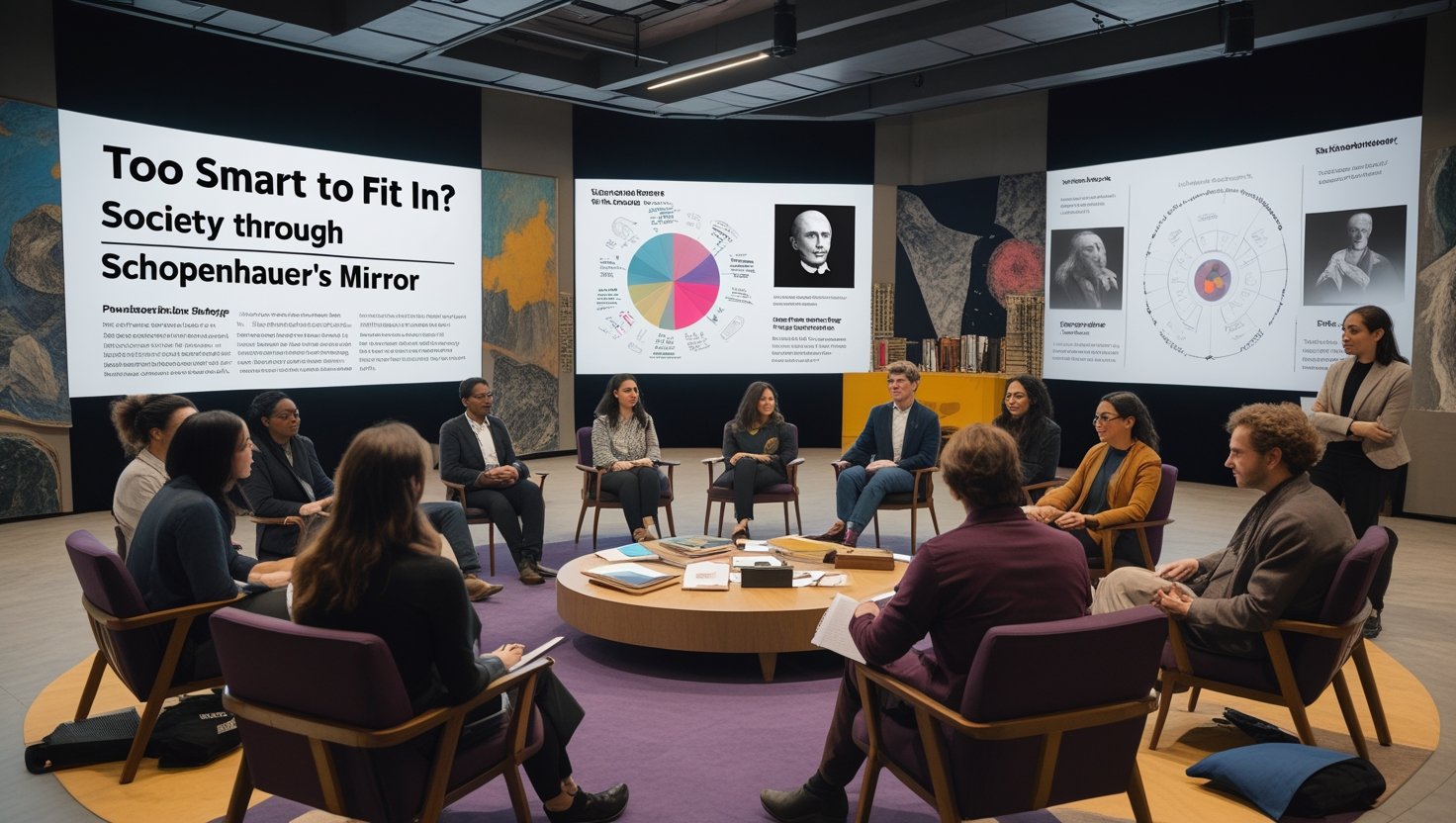 Too Smart to Fit In? | Society Through Schopenhauer’s Mirror: